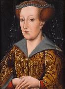Jan Van Eyck Portrait of Jacobaa von Bayern oil painting on canvas